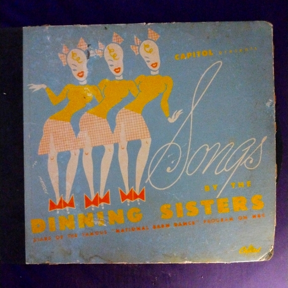 Songs by the Dining Sisters records in acceptable condition - Picture 1 of 1